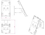 Suporte Universal para Pinpad de Parede - Imagem 3