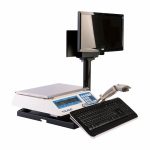 Suporte para Balança, Monitor, Minicpu, Teclado e Leitor de Código de Barras