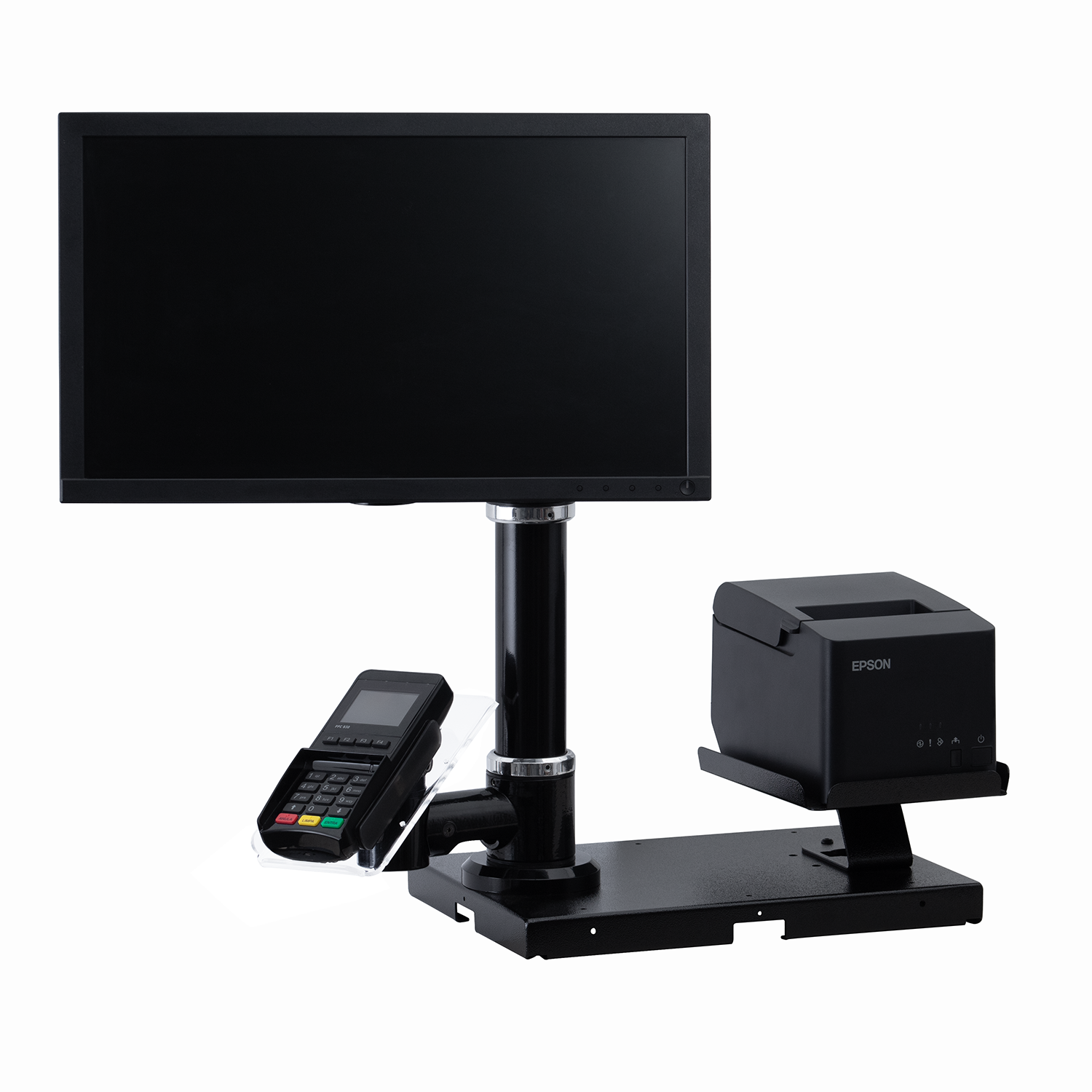 Suporte para Monitor, Cartão e Impressora Fiscal Suporte para Monitor, Cartão e Impressora Fiscal - Imagem 1