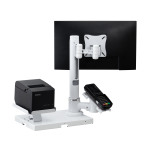 Suporte para Monitor, Máquina de Cartão e Impressora Com Regulagem - Imagem 10
