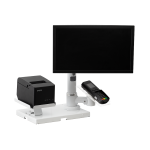 Suporte para Monitor, Máquina de Cartão e Impressora Com Regulagem - Imagem 4