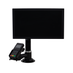 Suporte para Monitor e Máquina de Cartão com Regulagem de Altura