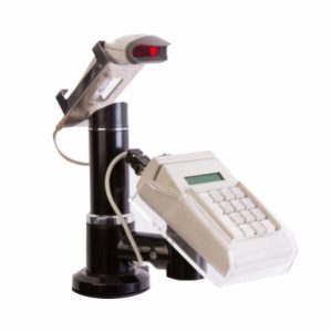 Suporte para Microterminal e Leitor de Código de Barras